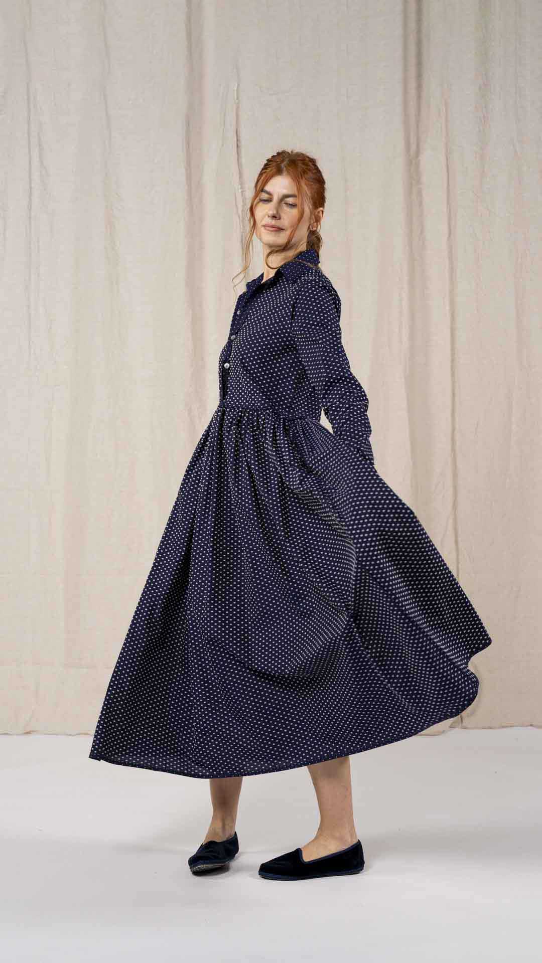 img abito notte stellata blu navy 5