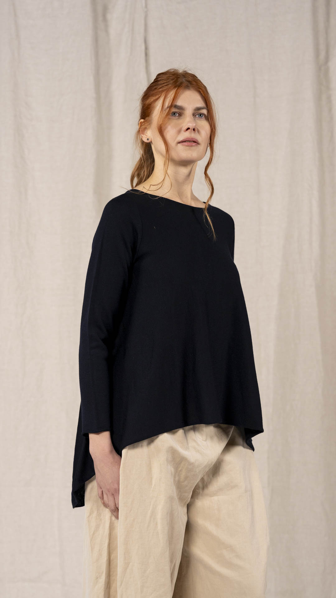 immagine maglia giulia blu navy