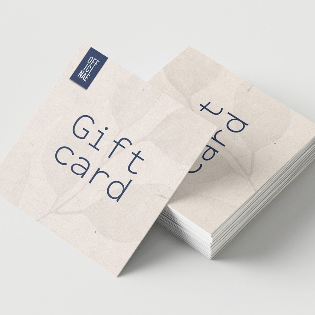 immagine gift card officinae